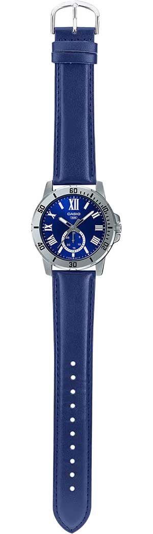 Оригинальные часы Casio Casio Collection MTP-VD200L-2B кварцевые калибр механизма  общий вид