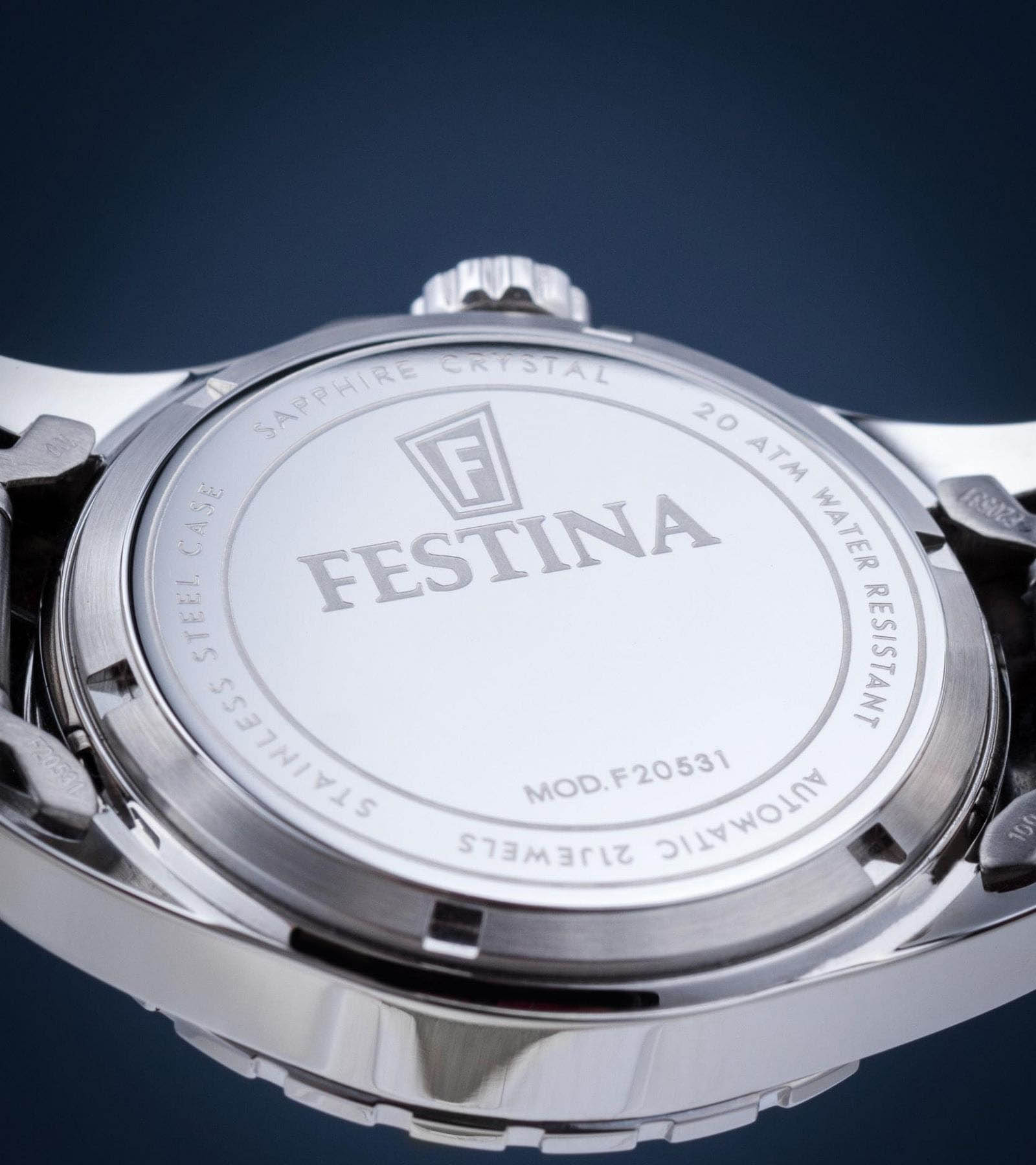 Оригинальные часы Festina Festina Automatic F20531/3 в фирменной упаковке от производителя