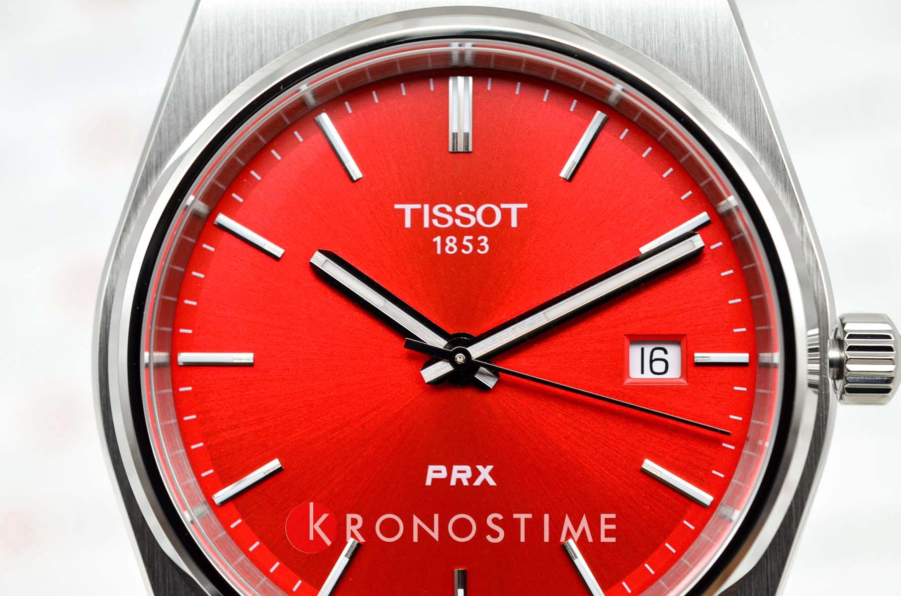 Tissot Tissot PRX Quartz 40mm T137.410.11.421.00 швейцария наручные мужские часы заводная головка с логотипом Tissot