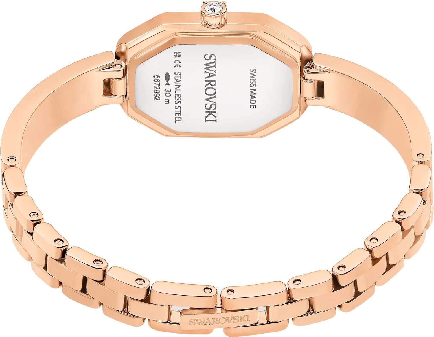 Swarovski Swarovski Dextera Bangle 5672992 женские часы серебристый циферблат на запястье