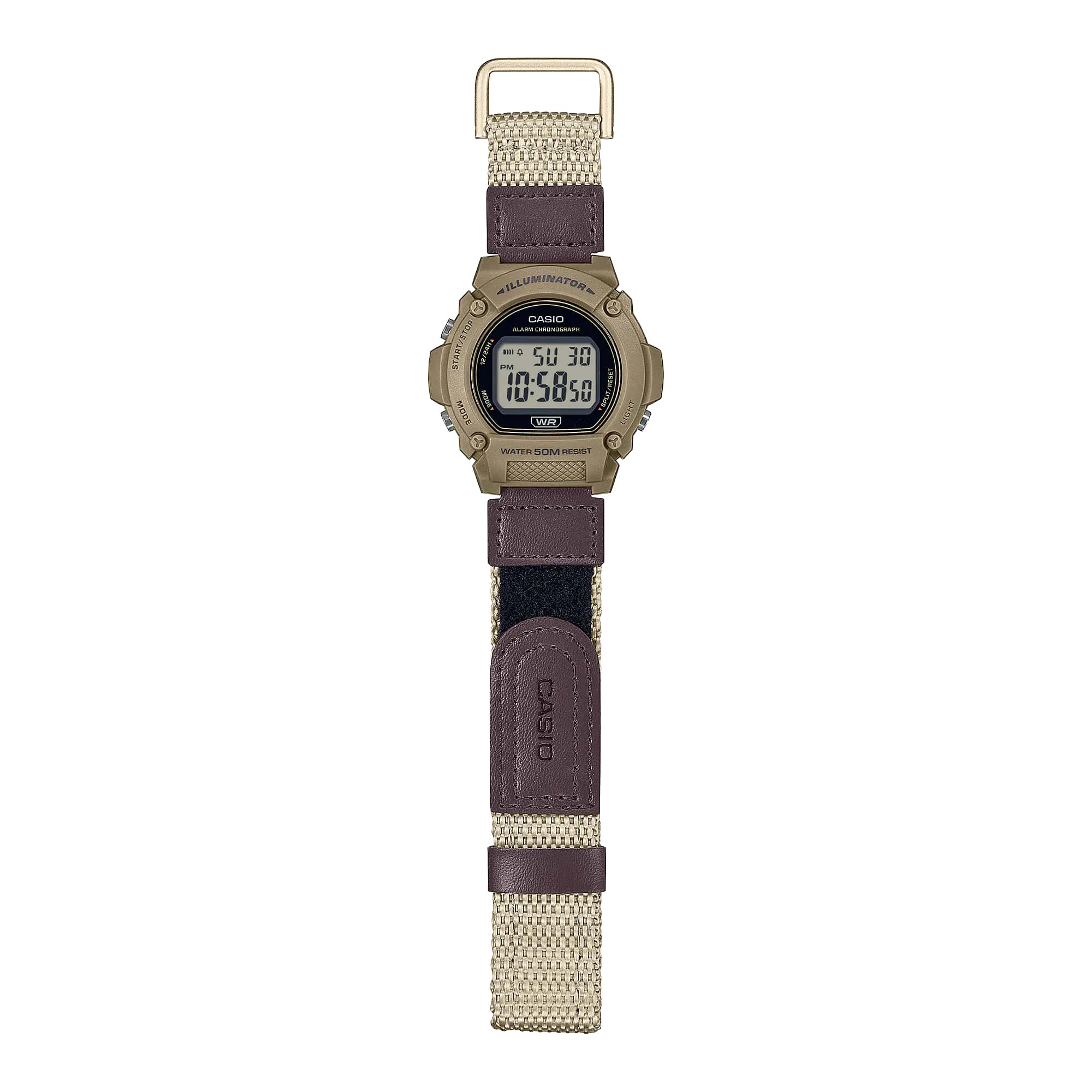 Casio Casio Collection W-219HB-5AVDF , наручные мужские часы фото под углом