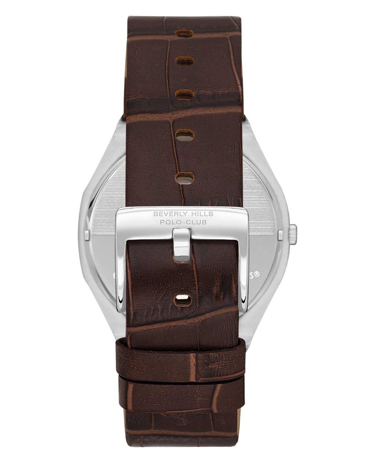 Beverly Hills Polo Club Beverly Hills Polo Club Quartz BP3607X.564,  сша мужские часы на браслете кожаный боковой вид