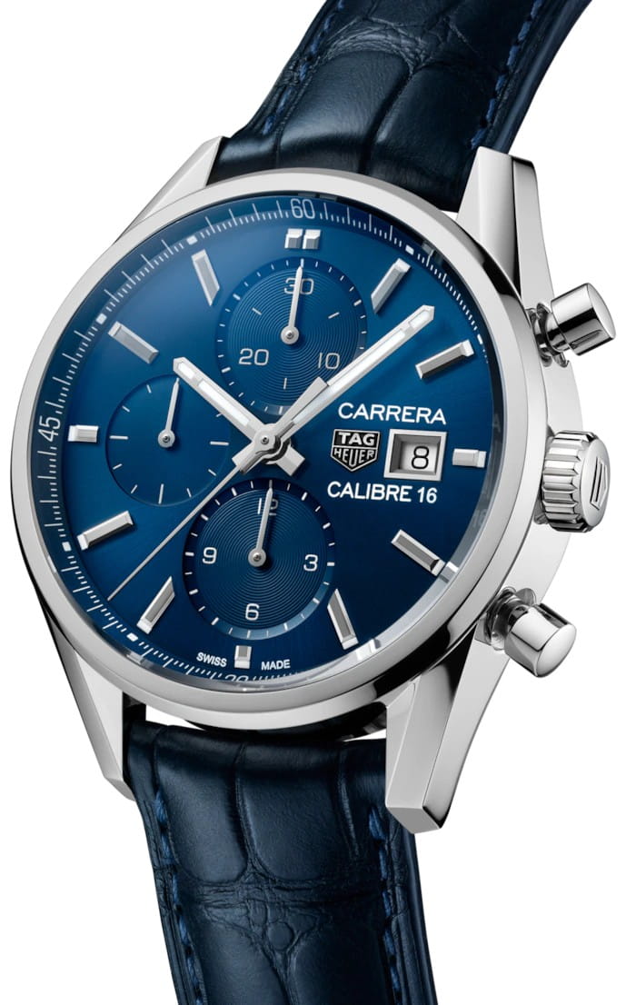 TAG Heuer TAG Heuer Carrera CBK2112.FC6292 мужские часы синий циферблат на запястье