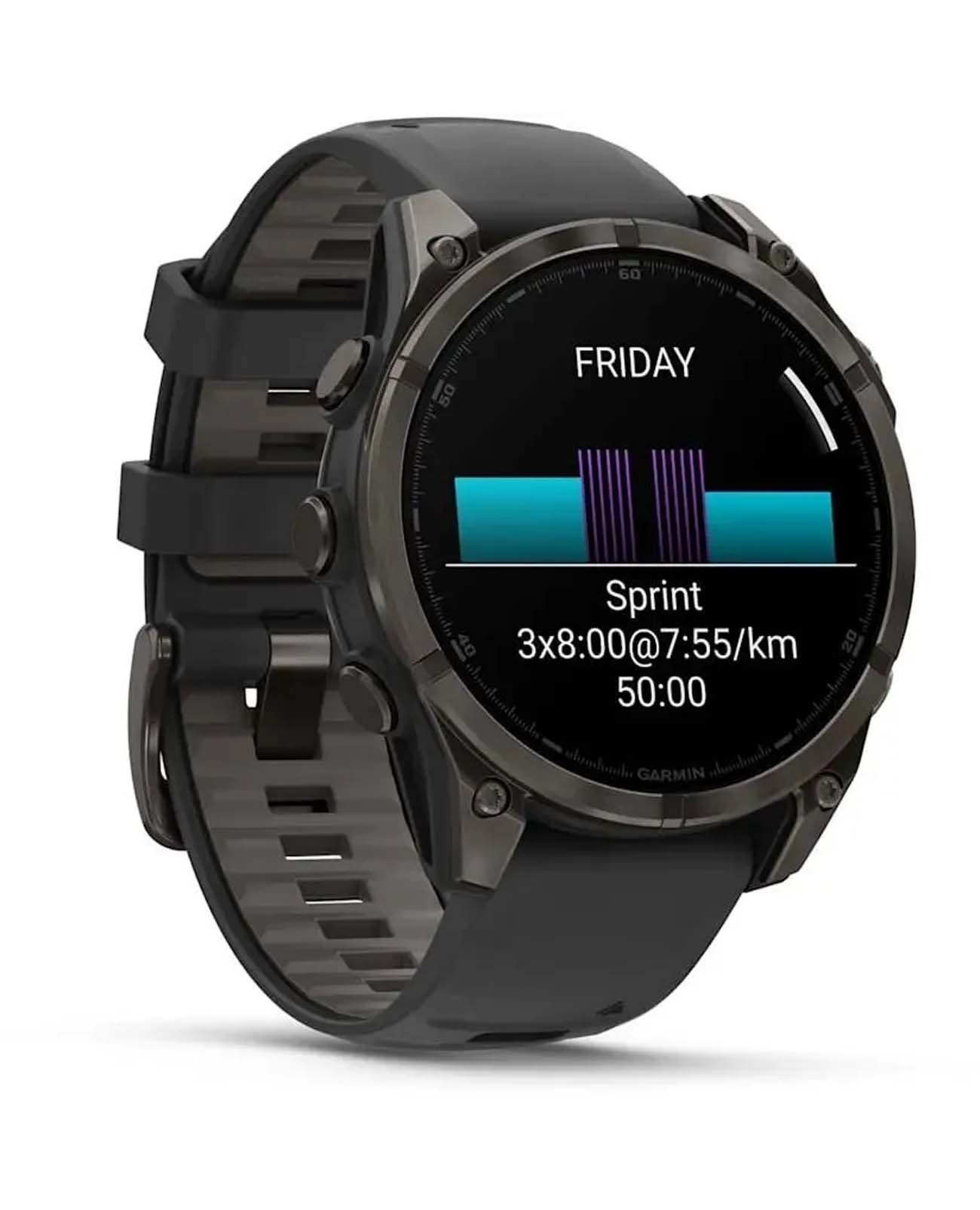 Garmin Garmin Fenix 8 010-02904-21 , наручные мужские часы фото под углом