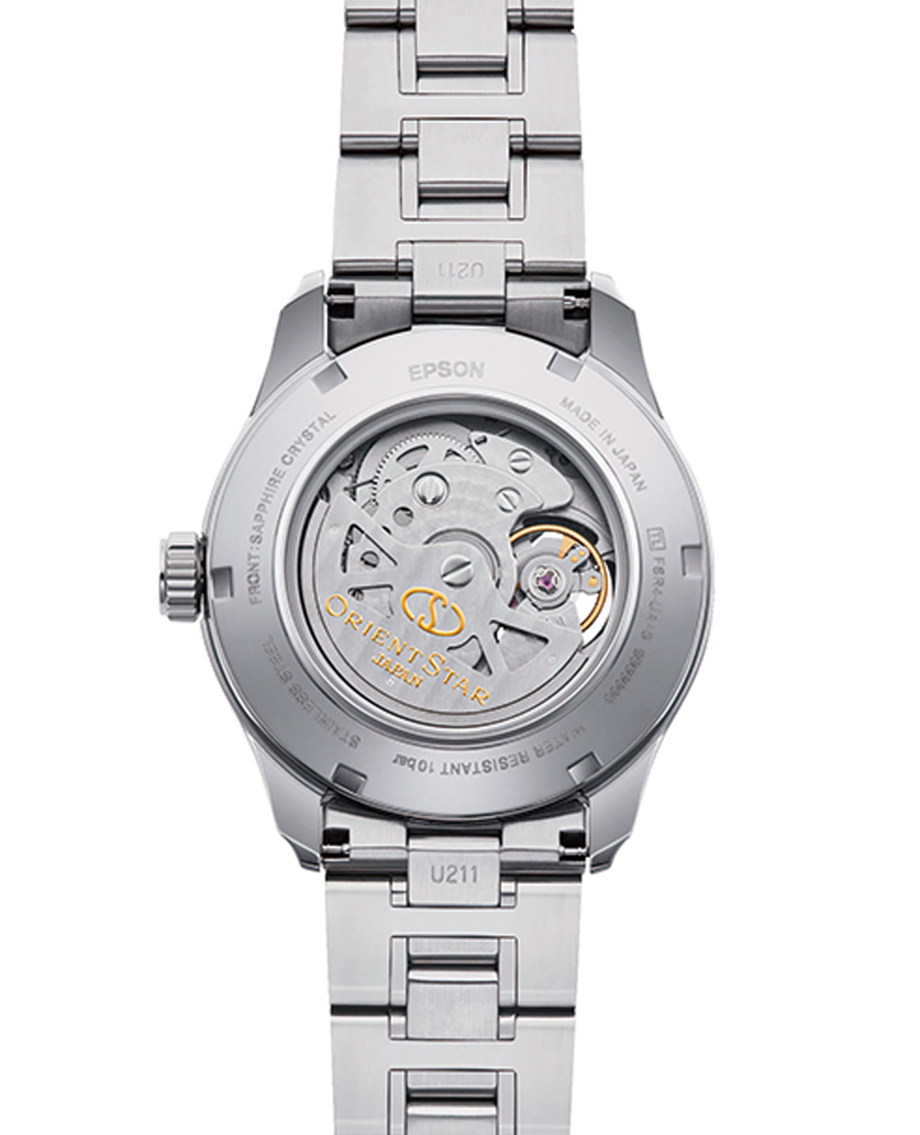 Orient RE-AT0009N мужские часы застежка крупным планом