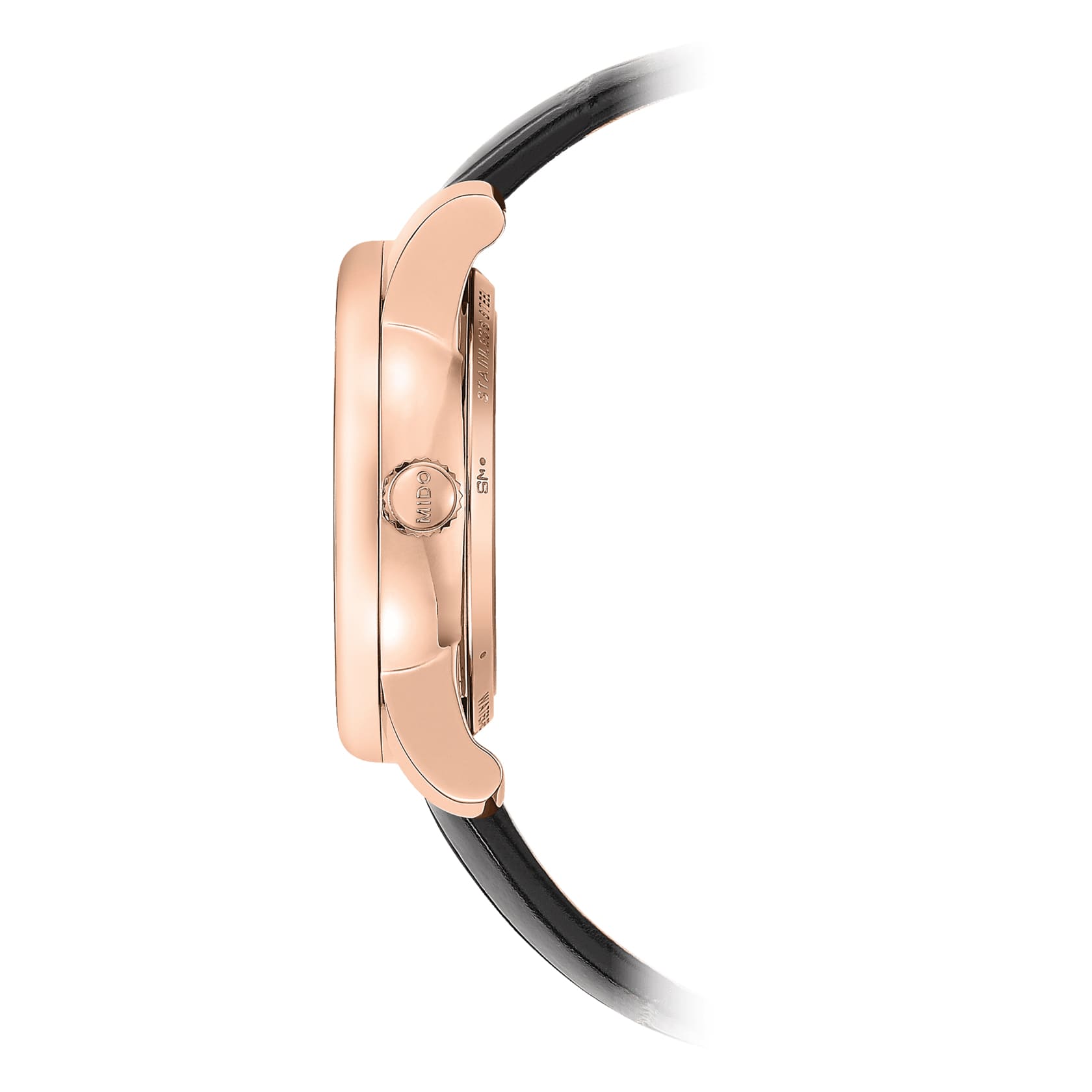 Mido Mido Baroncelli Wild Stone M035.207.36.471.00, baroncelli швейцария женские часы на браслете кожаный боковой вид