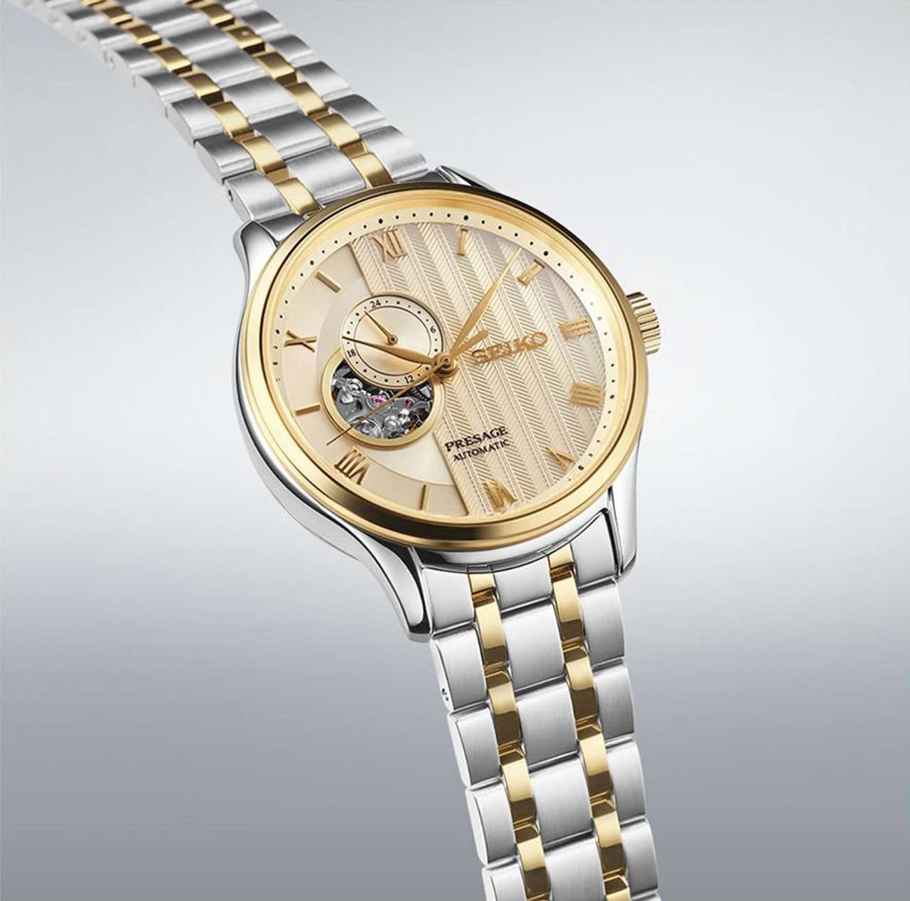 Seiko Seiko Presage SSA464J1 , наручные мужские часы фото под углом