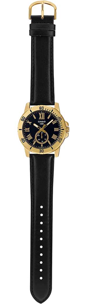 Оригинальные часы Casio Casio Collection MTP-VD200GL-1B кварцевые калибр механизма  общий вид