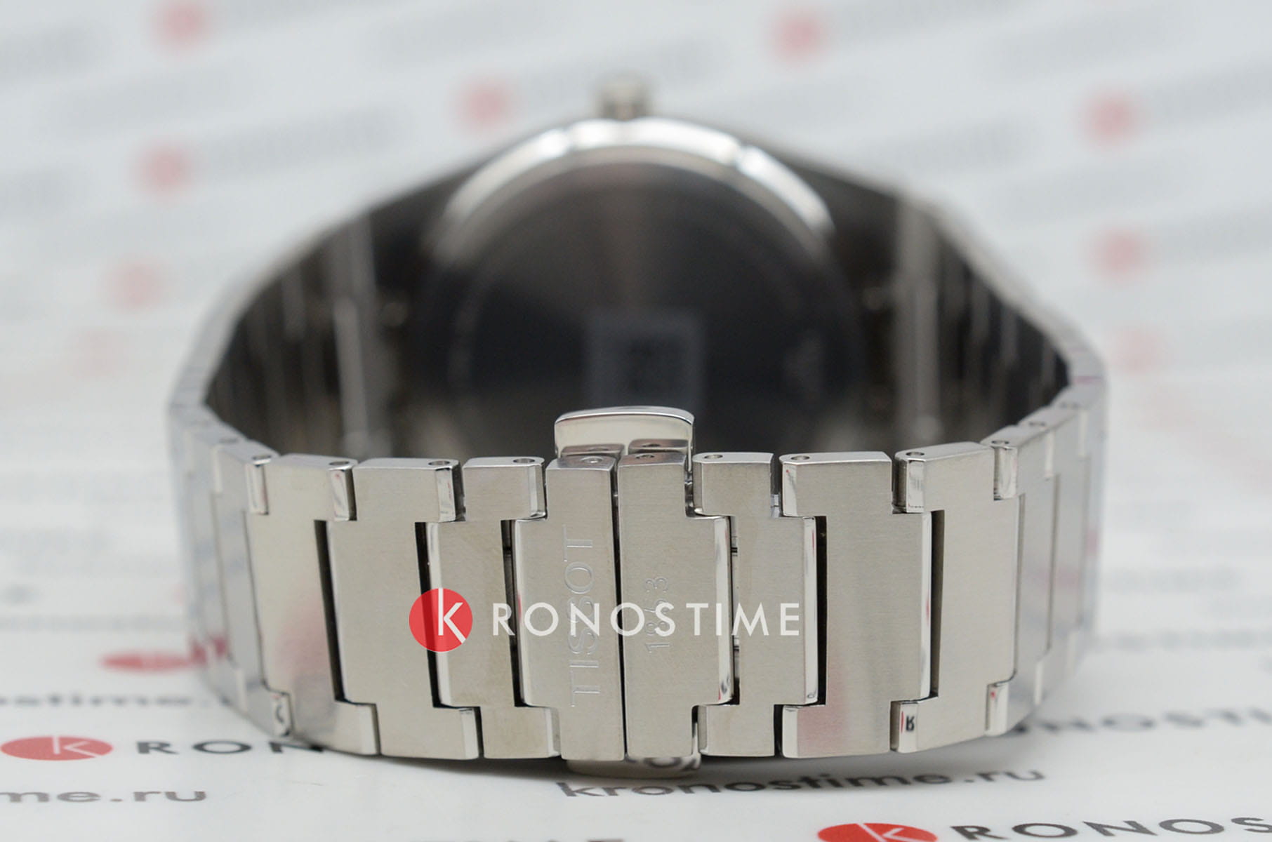 Tissot Tissot PRX T137.410.11.091.00 кварцевые мужские часы часы крупный план зеленый циферблата