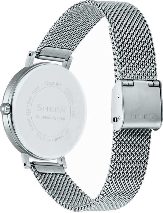 Casio Casio Sheen SHE-4539SM-2A , наручные женские часы фото под углом