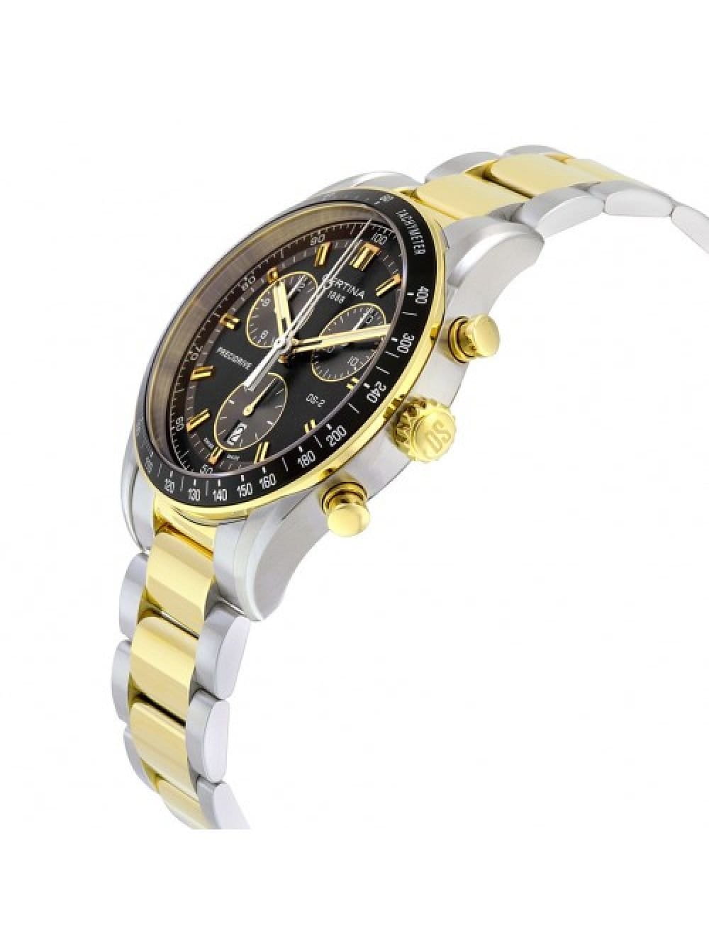 Certina Certina DS-2 Chronograph 1/100 sec C024.447.22.051.00 DS 2, наручные мужские часы фото под углом
