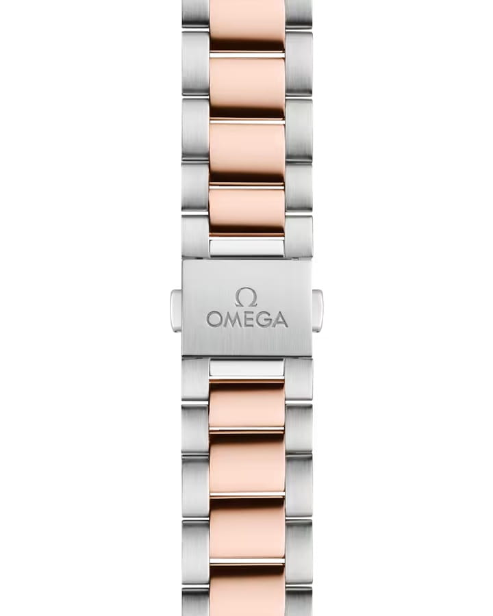 Omega Omega Seamaster Aqua Terra 220.25.34.20.60.001 женские часы розовый циферблат на запястье