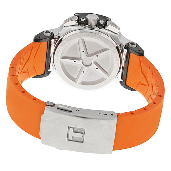 Tissot Tissot T-Sport T-Race Quartz Chronograph T048.217.27.057.00, t-sport швейцария женские часы на браслете силикон боковой вид