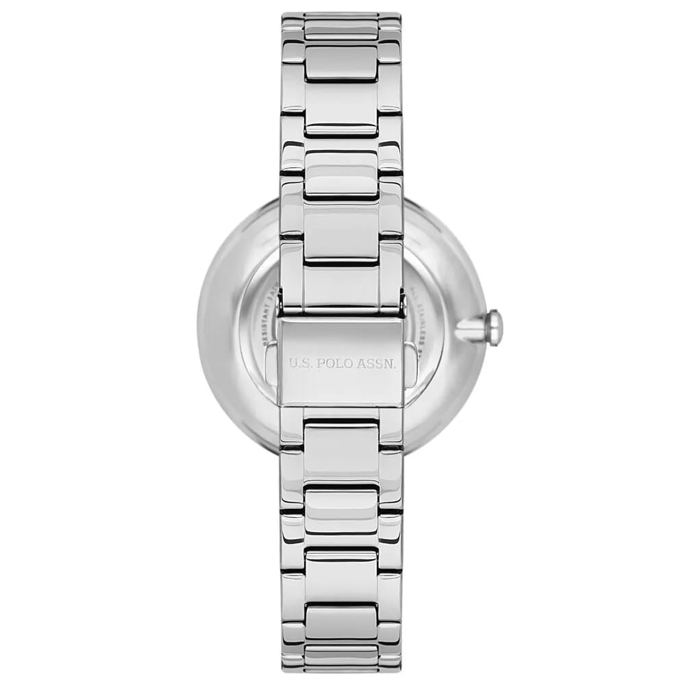 U.S. Polo Assn. U.S. Polo Assn. Stile USPA2015-02,  сша женские часы на браслете нержавеющая сталь боковой вид
