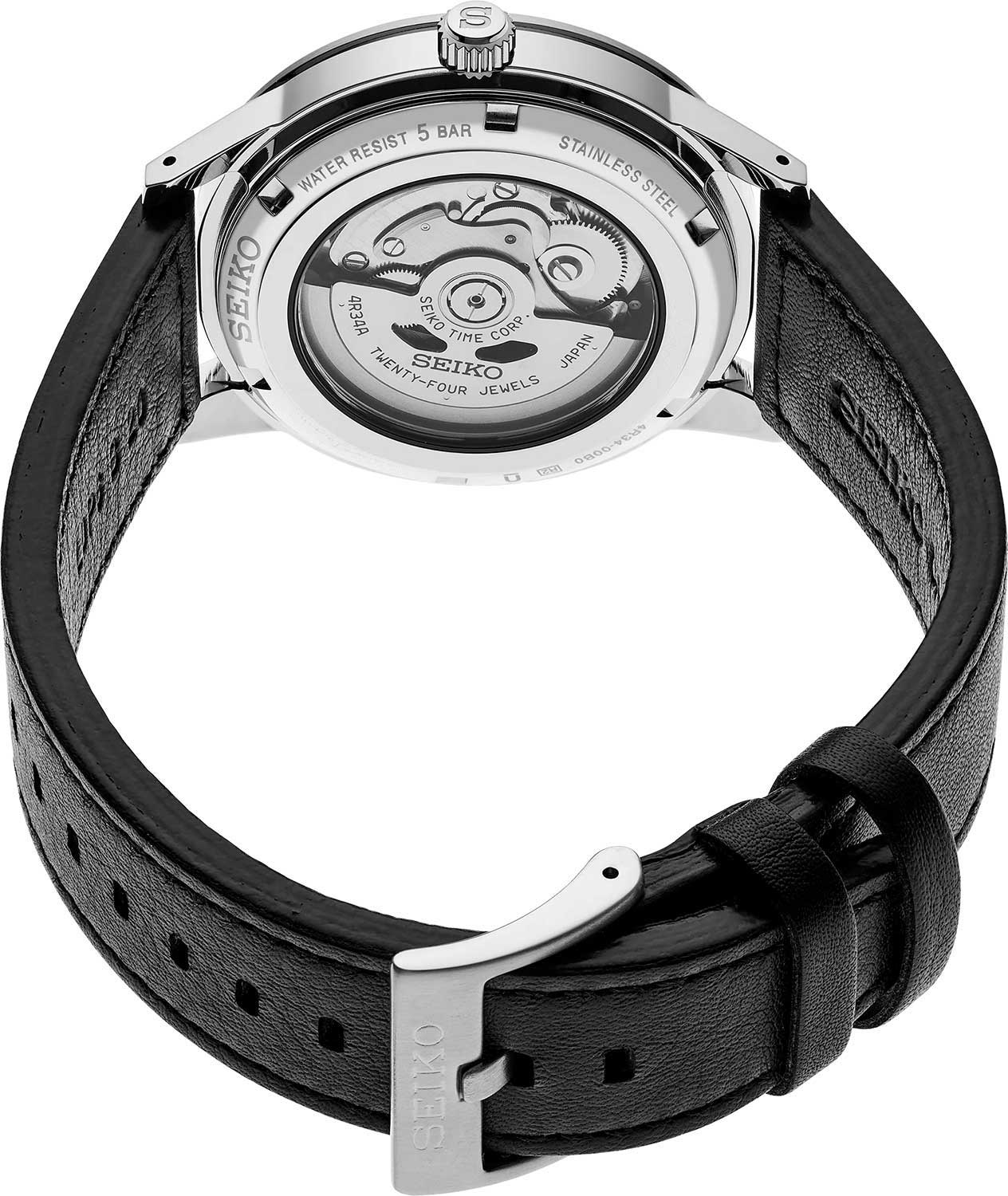 Оригинальные часы Seiko Seiko Presage SSK011J1 механические калибр механизма 4r34 общий вид