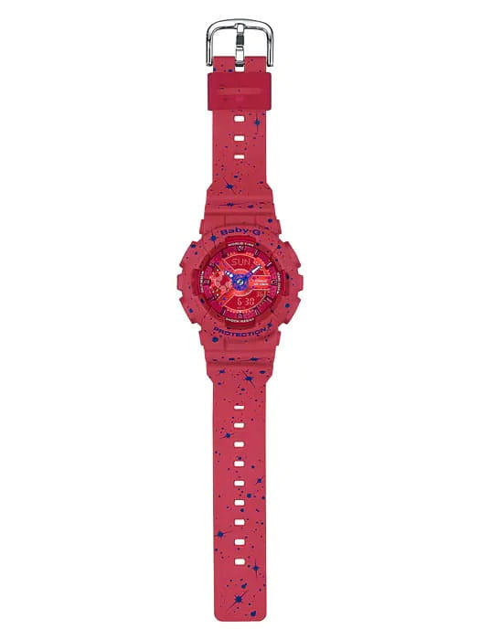 Casio Casio Baby-G BA-110ST-4ADR , наручные женские часы фото под углом