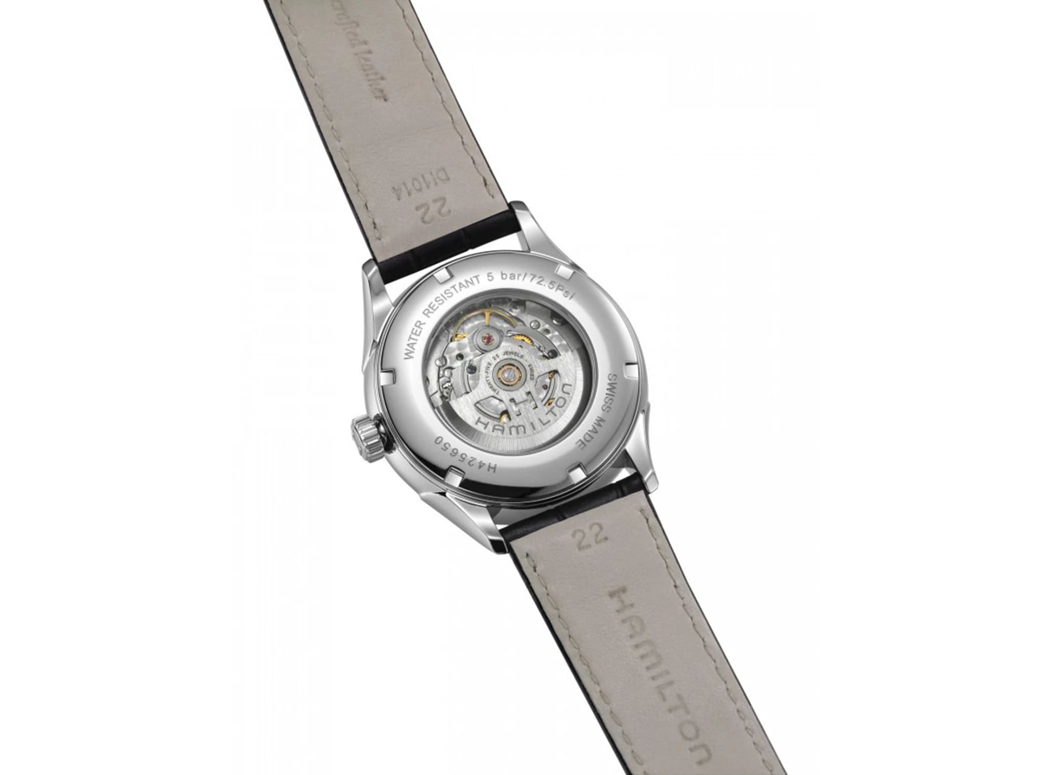 Hamilton Hamilton Jazzmaster Day Date Auto H42565751 мужские часы серебристый циферблат на запястье