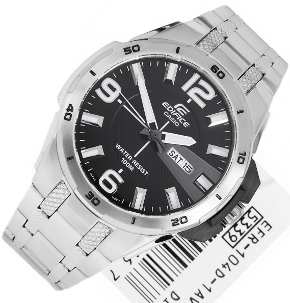Casio Casio Edifice EFR-104D-1A EFR, наручные мужские часы фото под углом