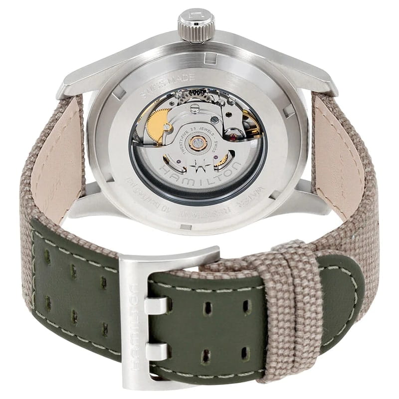 Оригинальные часы Hamilton Hamilton Khaki Field Auto H70605963 механические калибр механизма h-10 общий вид
