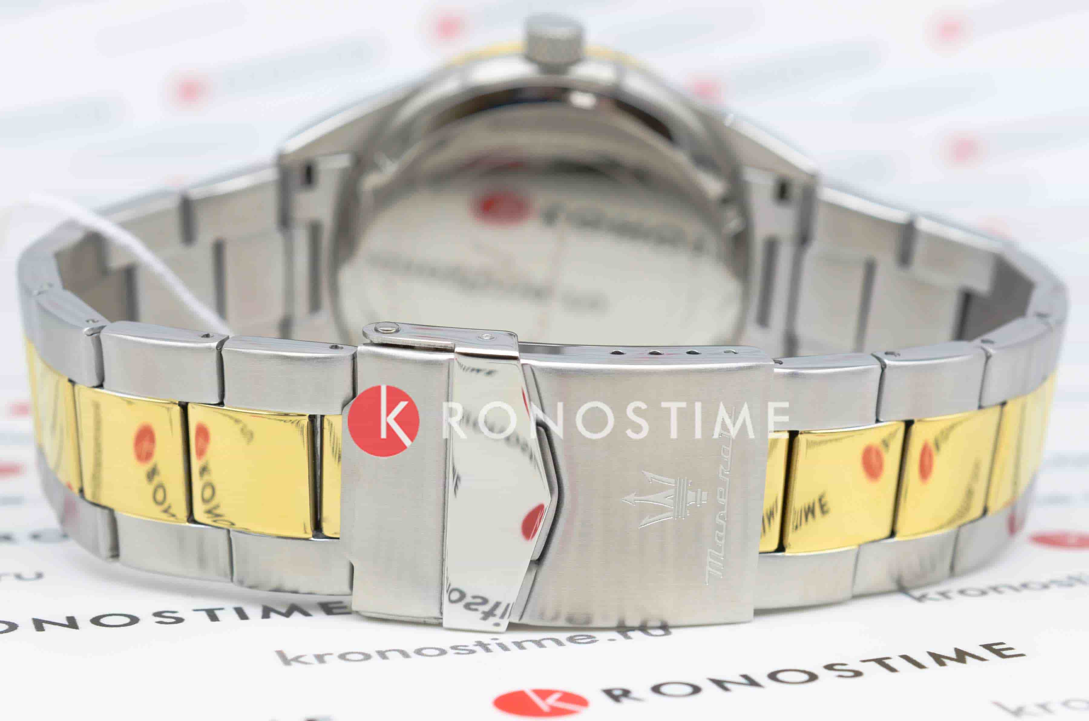 Maserati Maserati Competizone R8853100042  - задняя крышка сталь металл корпуса, италия часы