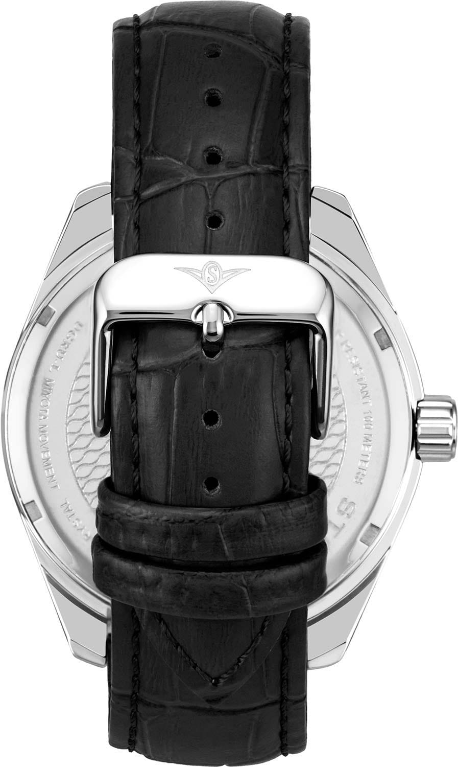 Оригинальные часы Stuhrling Stuhrling Symphony 3953L.3 кварцевые калибр механизма  общий вид