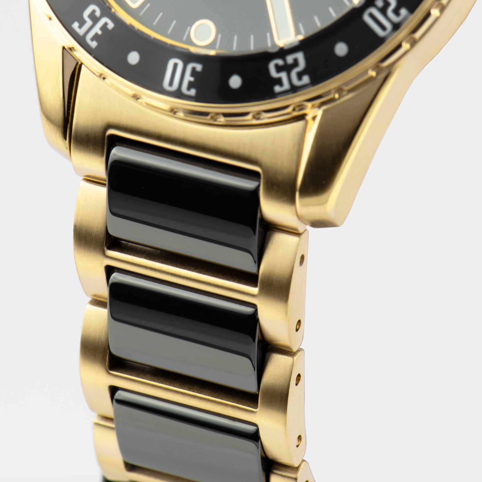 Jacques Lemans Jacques Lemans High Tech Ceramic 42-12G женские часы черный циферблат на запястье