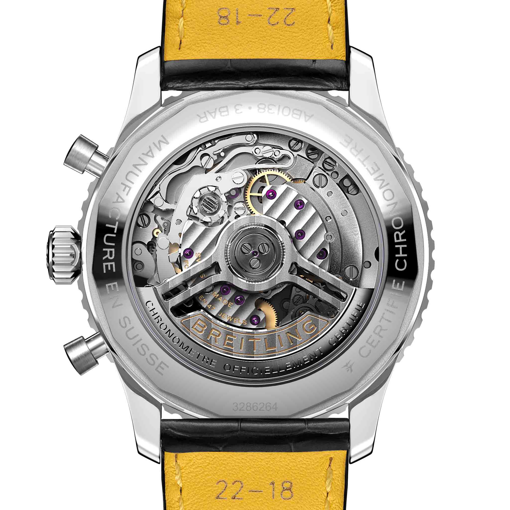 Breitling Breitling Navitimer B01 Chronograph 43 AB0138241C1P1 , наручные мужские часы фото под углом