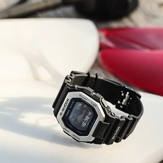 Casio Casio G-Shock GBX-100-1DR (GBX-100-1) мужские часы черный циферблат на запястье