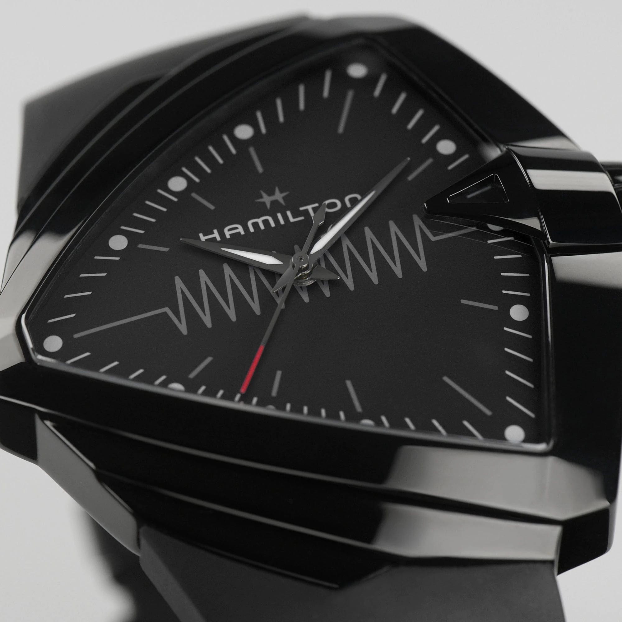 Hamilton Hamilton Ventura XXL Bright H24604330 мужские часы черный циферблат на запястье