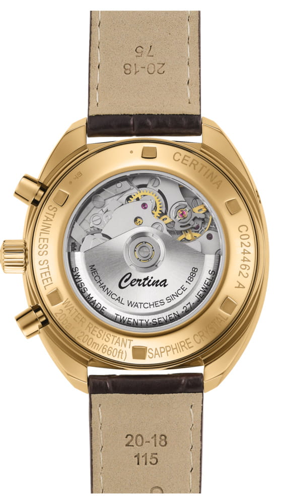 Оригинальные часы Certina Certina DS-2 C024.462.36.091.00 механические калибр механизма powermatic 80.611 общий вид