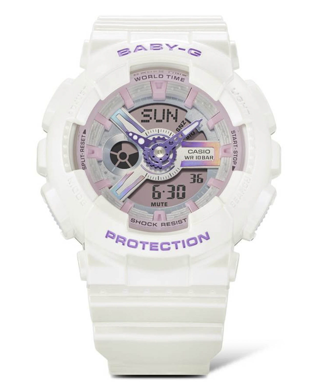 Casio Casio Baby-G BA-110FH-7ADR (BA-110FH-7A) , наручные женские часы фото под углом