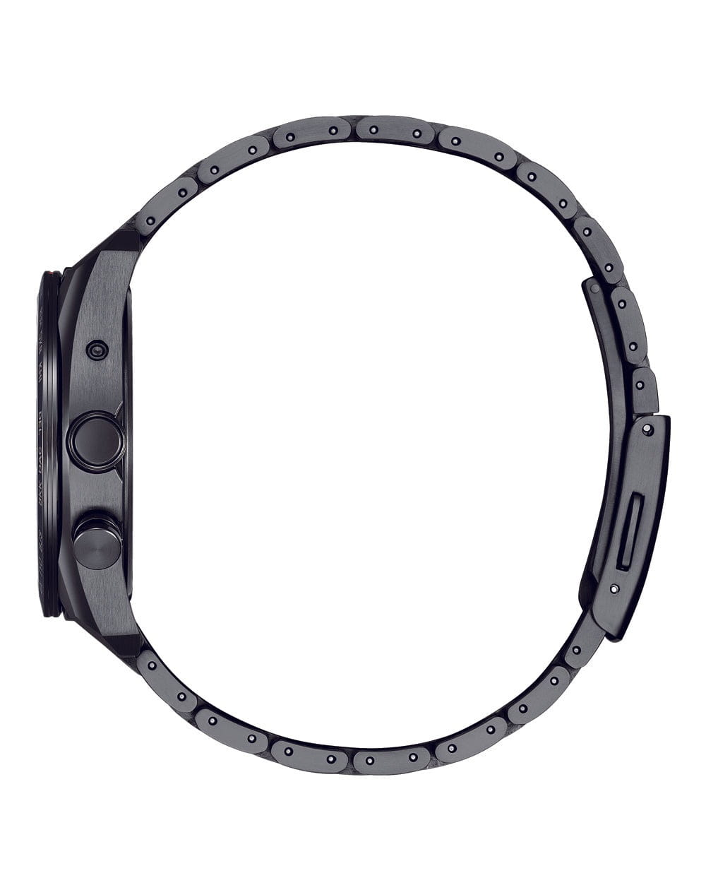 Citizen Citizen Attesa CB0285-63E,  япония мужские часы на браслете титановый c dlc покрытием боковой вид