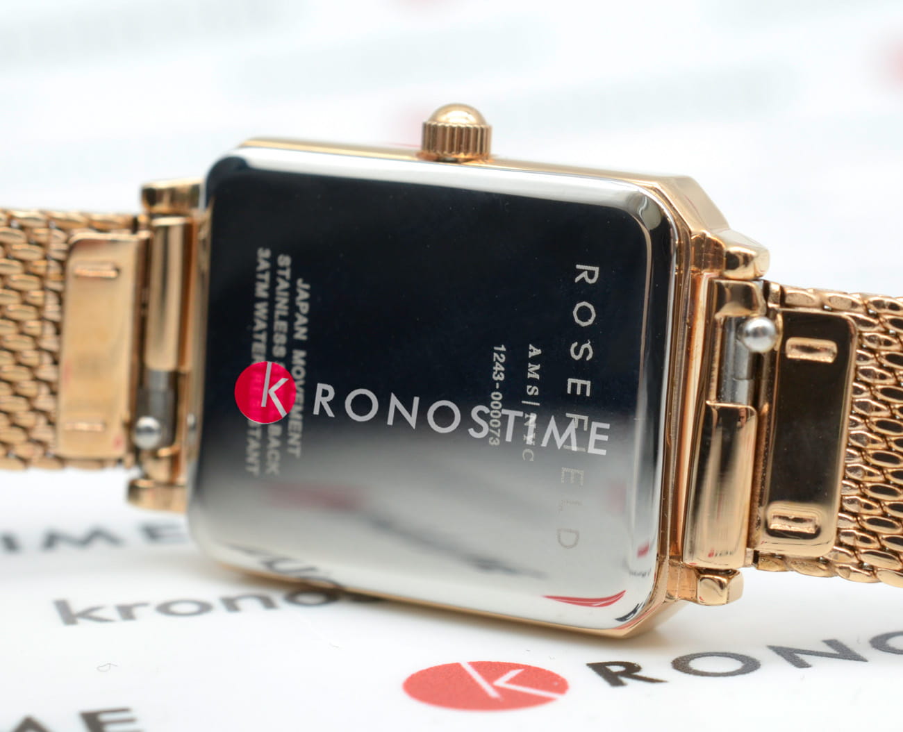 Rosefield Rosefield The Octagon OWRMR-O59 женские часы серебристый циферблат на запястье