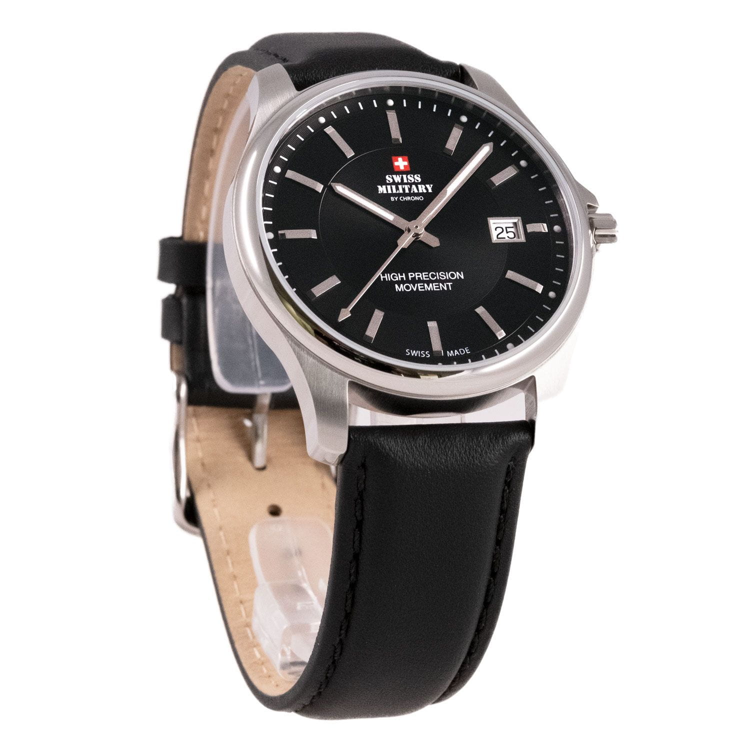 Swiss Military by Chrono Swiss Military by Chrono Сверхточные SM30200.10 , наручные мужские часы фото под углом
