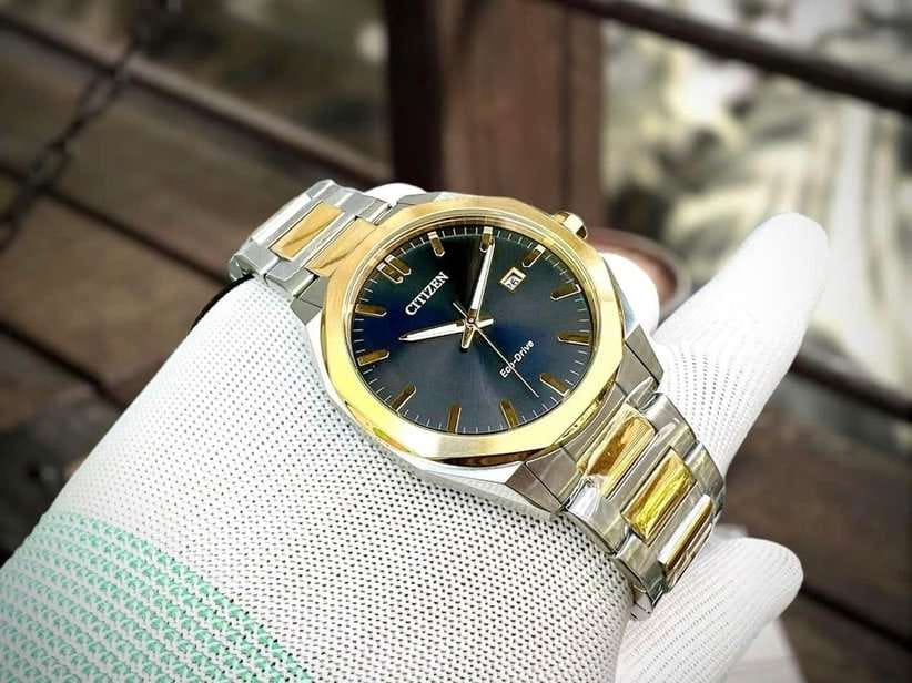 Citizen Citizen Eco-Drive BM7604-80E мужские часы черный циферблат на запястье