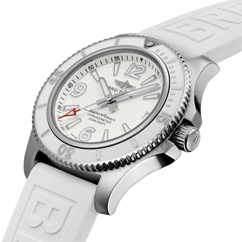 Breitling Breitling Superocean Automatic 36 A17316D21A1S1 , наручные женские часы фото под углом