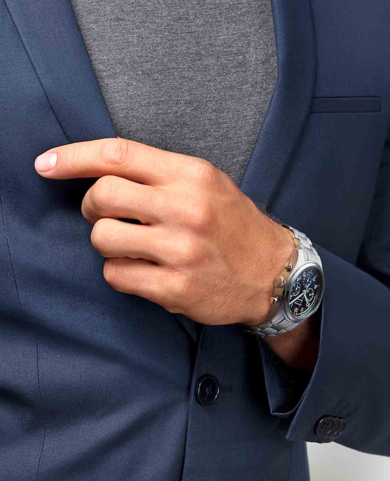 Оригинальные часы Longines Longines Spirit L3.820.4.93.6 механические калибр механизма l688.4 общий вид