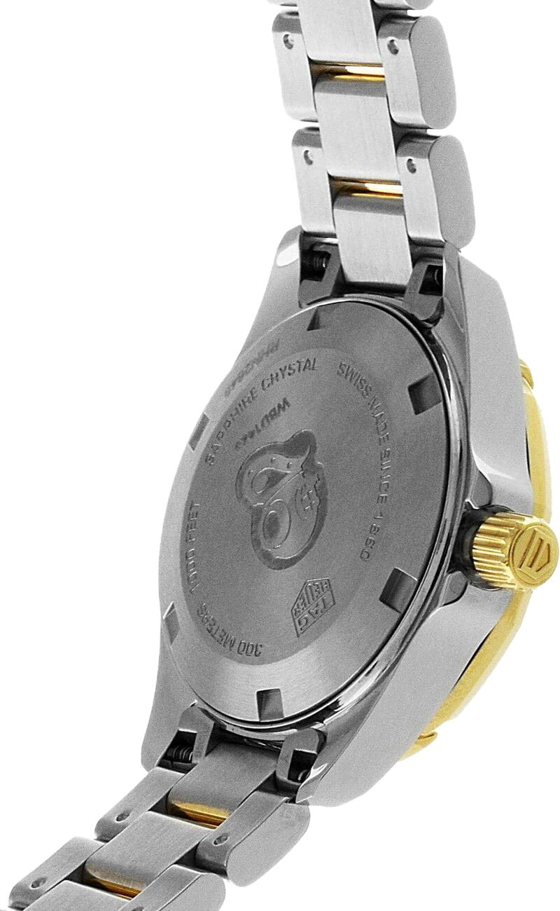 TAG Heuer TAG Heuer Aquaracer WBD1423.BB0321 кварцевые женские часы часы крупный план перламутровый циферблата