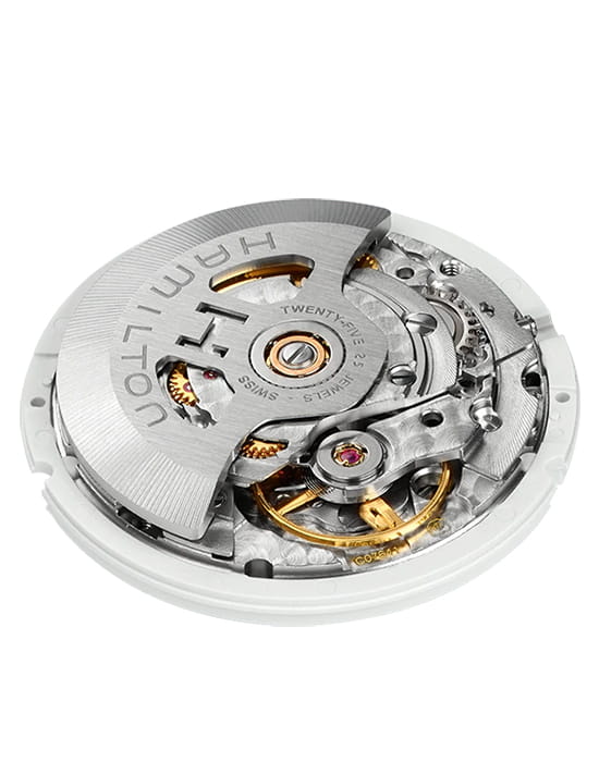 Оригинальные часы Hamilton Hamilton Jazzmaster Day Date Auto H42565151 механические калибр механизма h-40 общий вид