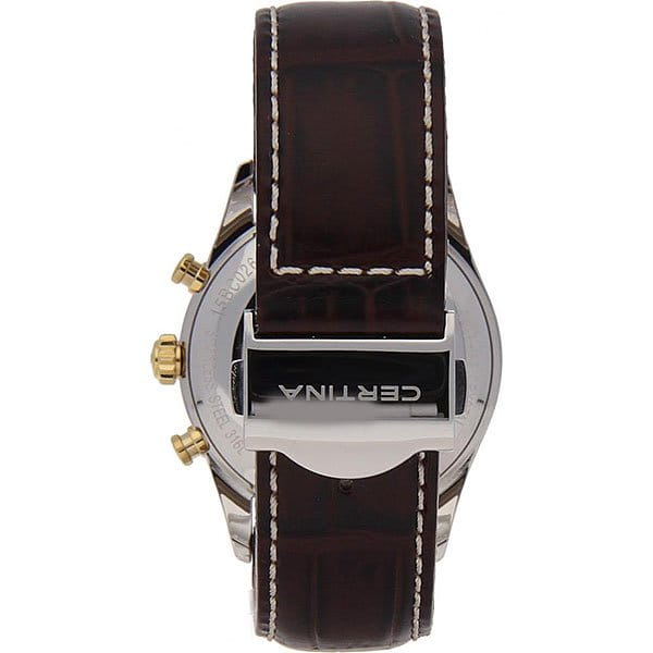 Оригинальные часы Certina Certina DS-2 Chronograph 1/100 sec C024.447.26.031.00 кварцевые калибр механизма eta 251.264 aa precidrive  общий вид