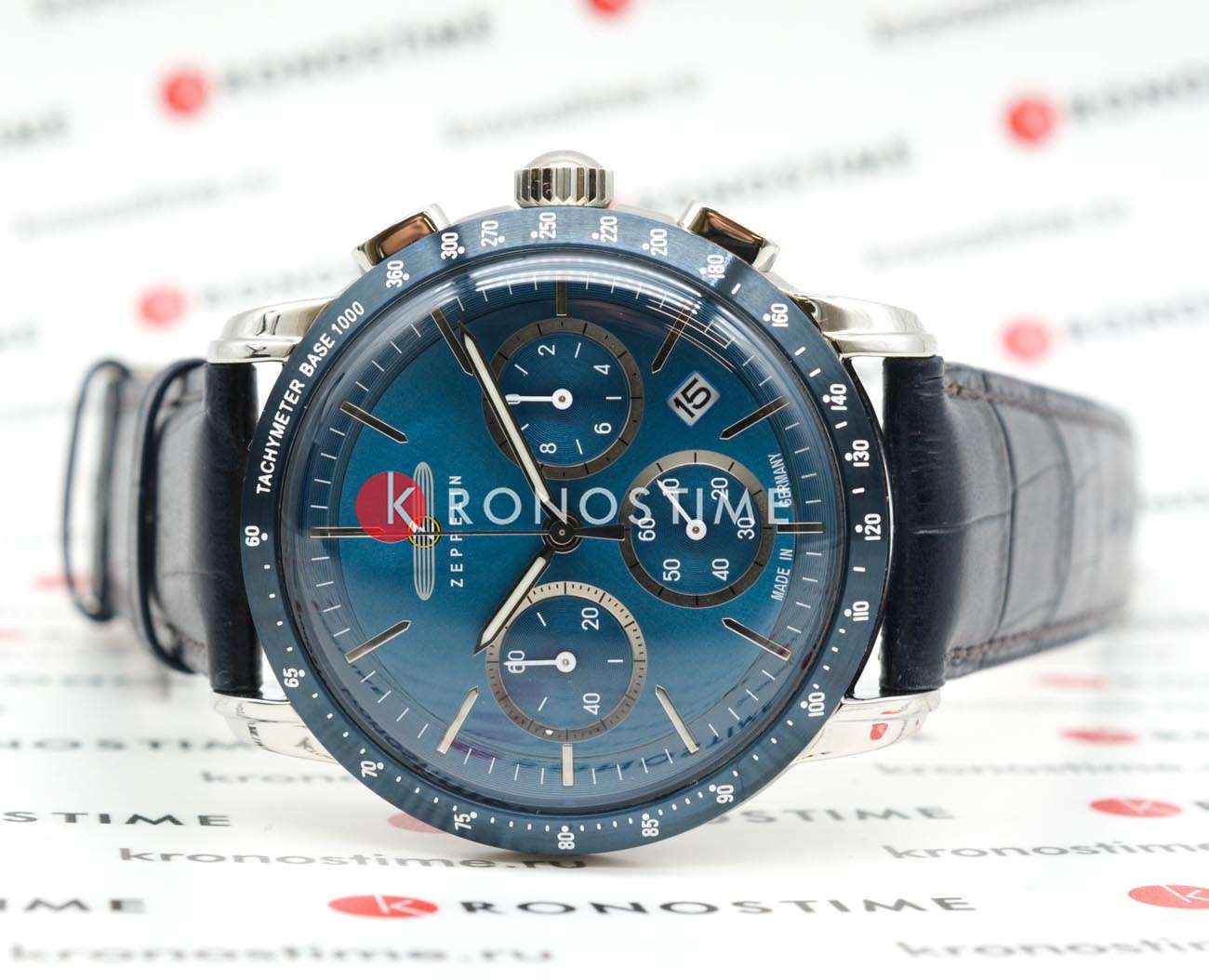 Zeppelin Zeppelin New York 88783 , наручные мужские часы фото под углом