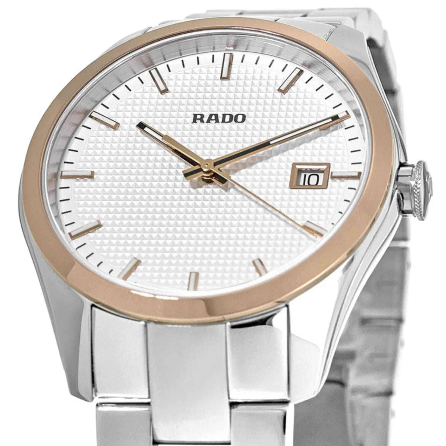 Rado Rado Hyperchrome R32184123, hyperchrome швейцария мужские часы на браслете сталь + ceramos™ боковой вид