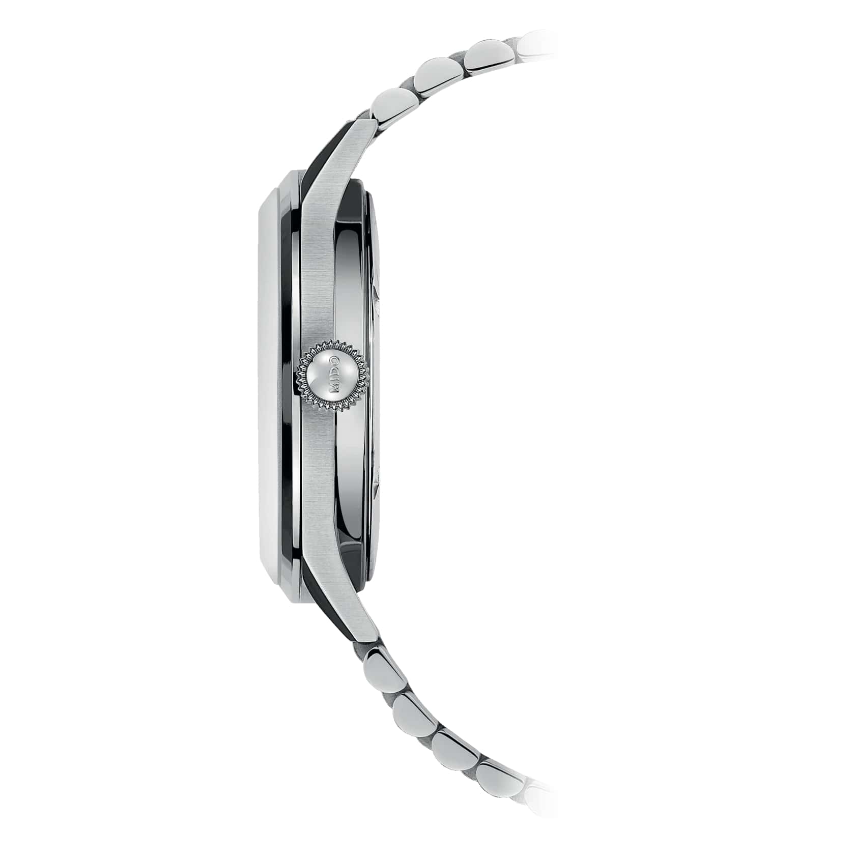 Mido Mido Multifort Powerwind M040.407.11.057.00, multifort швейцария мужские часы на браслете нержавеющая сталь боковой вид