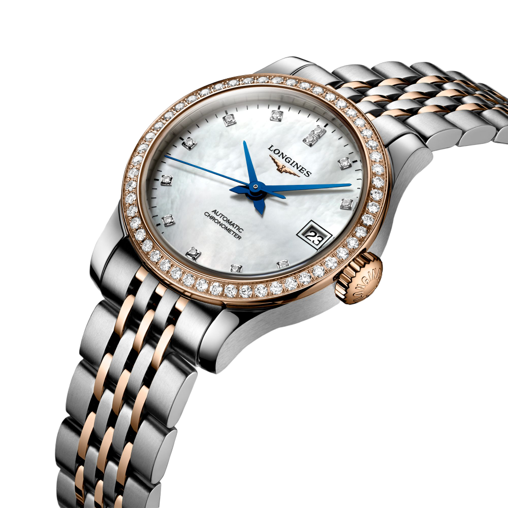 Longines Longines Record Collection L2.321.5.89.7 , наручные женские часы фото под углом