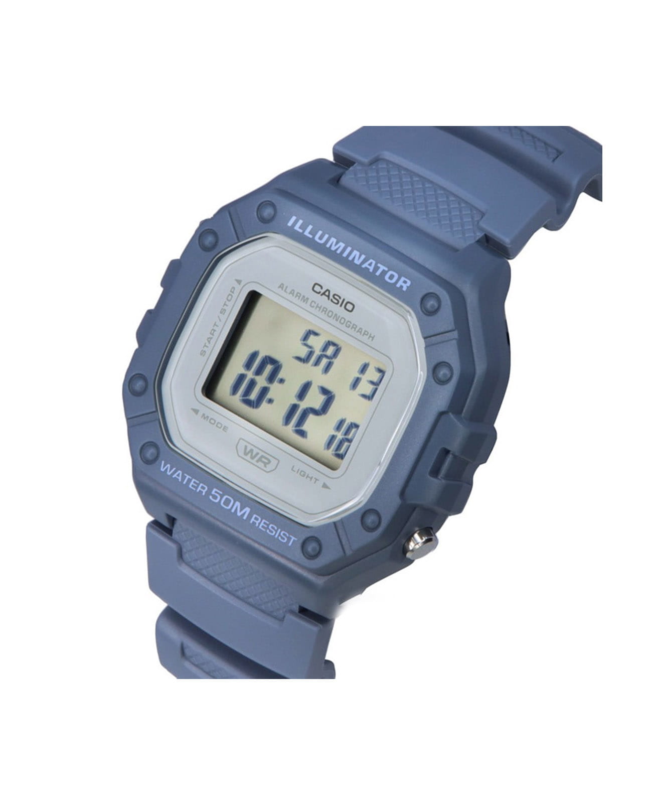Оригинальные часы Casio Casio Collection W-218HC-2AVEF кварцевые калибр механизма  общий вид