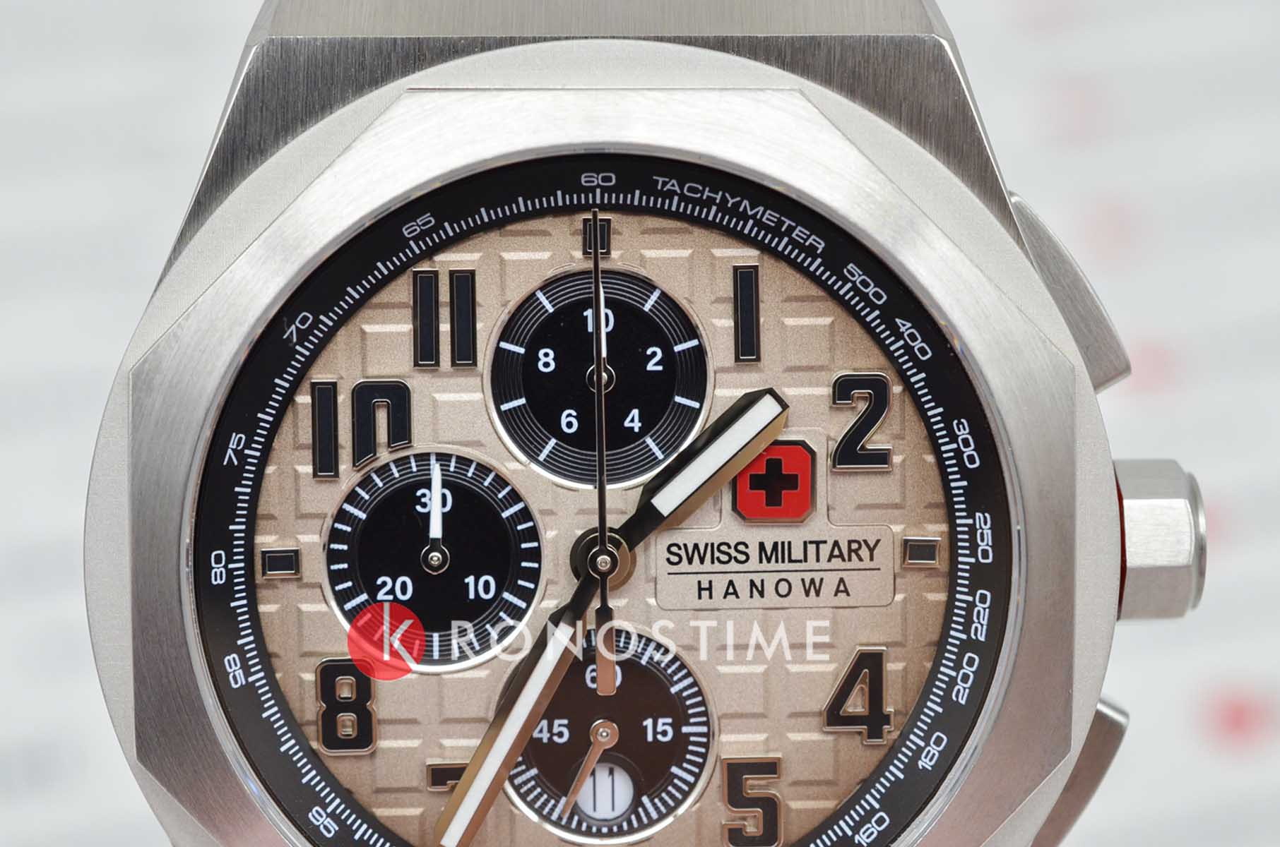 Swiss Military Hanowa Swiss Military Hanowa SMWGI2102002,  швейцария мужские часы на браслете нержавеющая сталь боковой вид