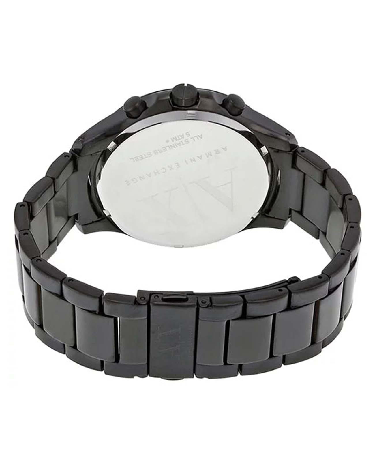 Armani Exchange Armani Exchange Cayde  AX2164,  италия мужские часы на браслете сталь с ip покрытием боковой вид