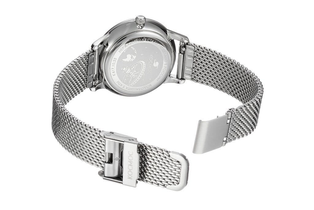 Оригинальные часы Космос Космос Солнце и Луна K 617.10.36 кварцевые калибр механизма seiko tmi общий вид