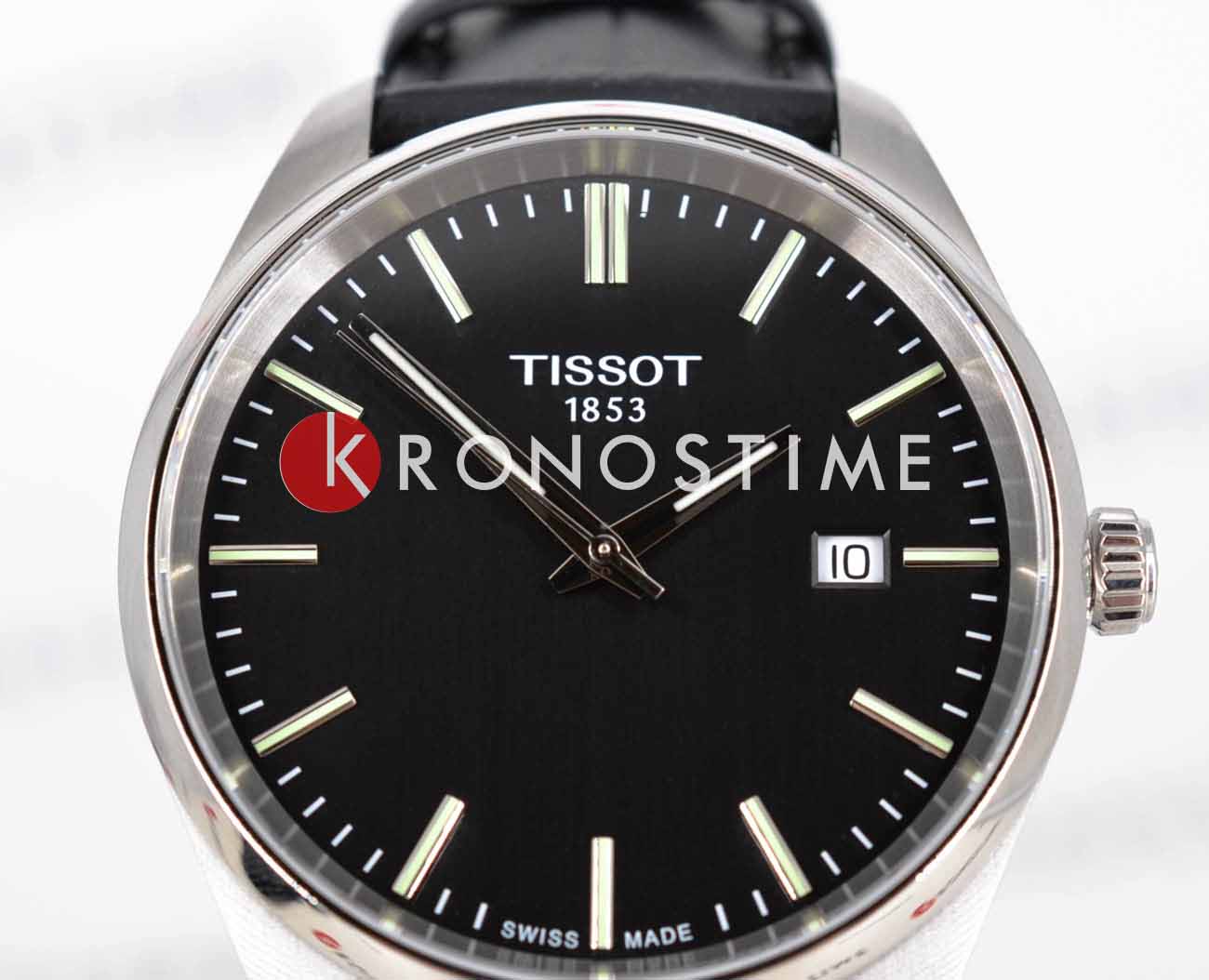 Tissot Tissot PR 100 Quartz 40mm T150.410.16.051.00 мужские часы черный циферблат на запястье