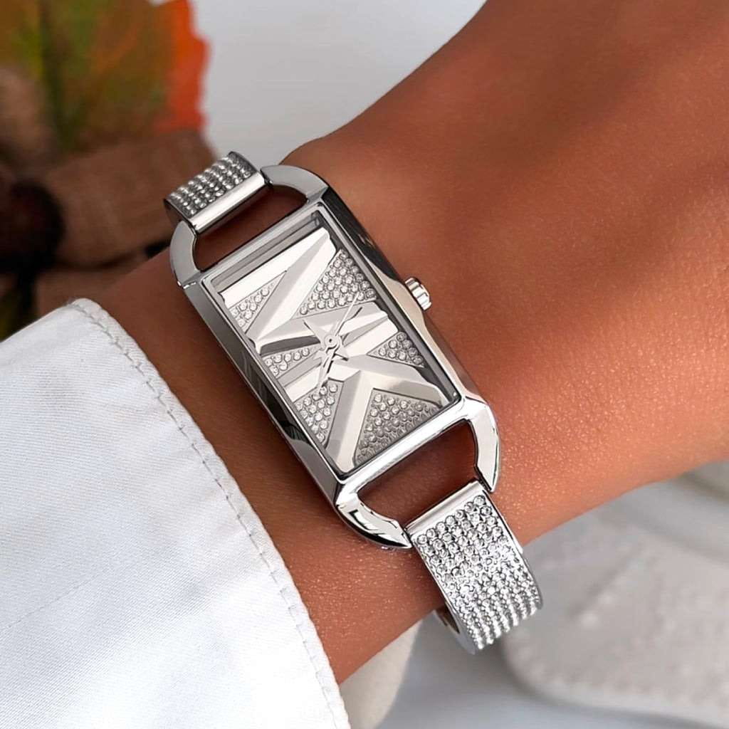 Michael Kors Michael Kors MK Empire MK4841 женские часы серебристый циферблат на запястье